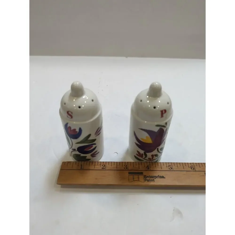 Portmeirion‎ WELSH DRESSER 1/6 Hole Salt & Pepper Shaker Set 4 1/2